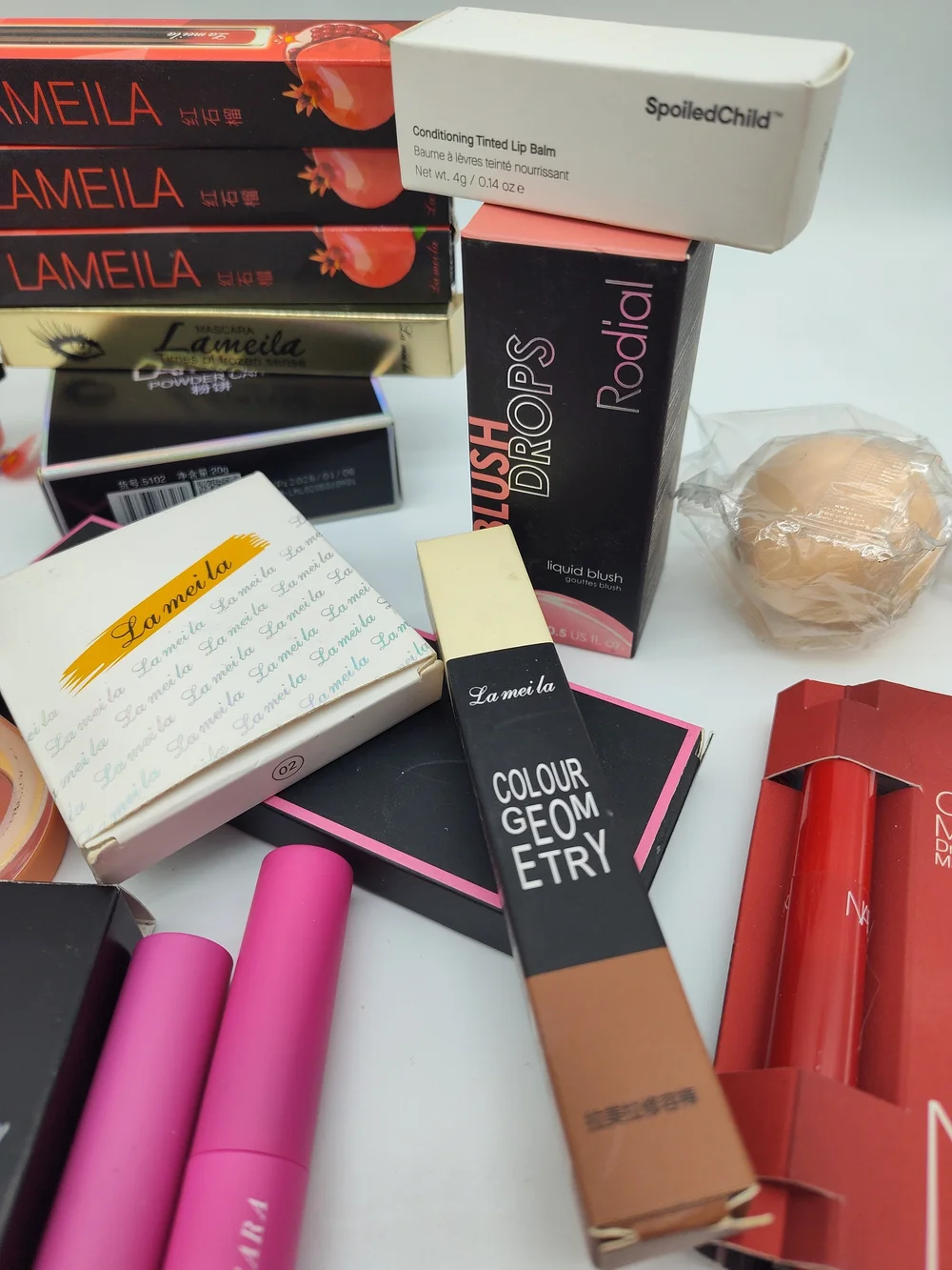 Huge Beauty Makeup Lot MAC NARS Fenty Too Faced Tarte Haus Labs + More